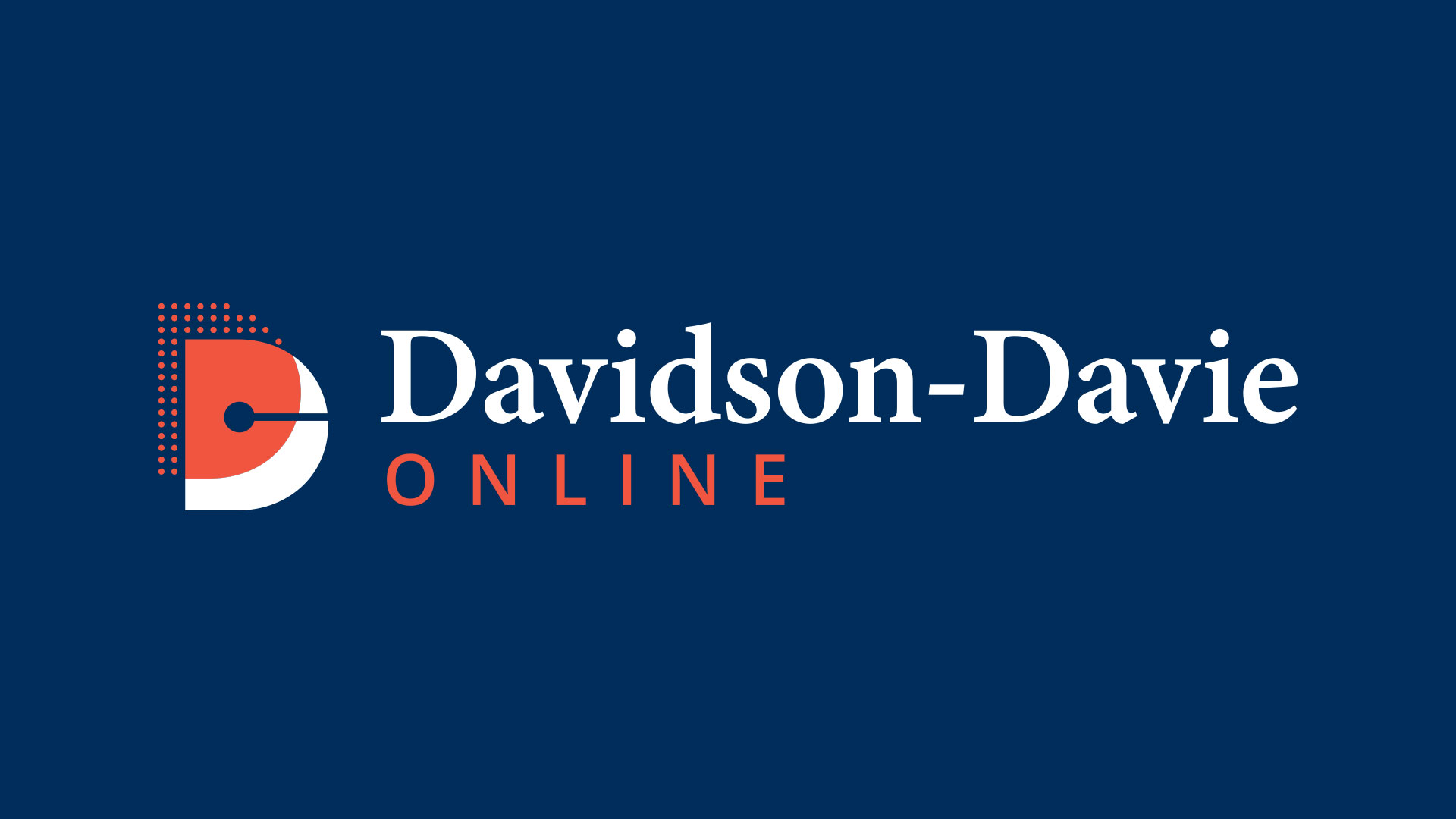 Davidson-Davie Online Logo